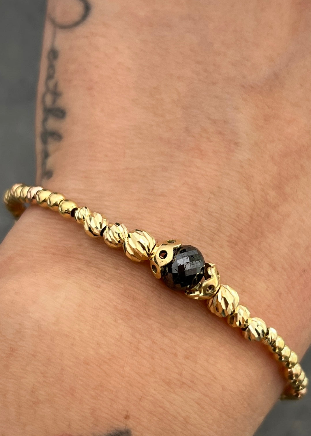 Pulsera energetica 4.95gr / Largo 20cm — Dos Oros