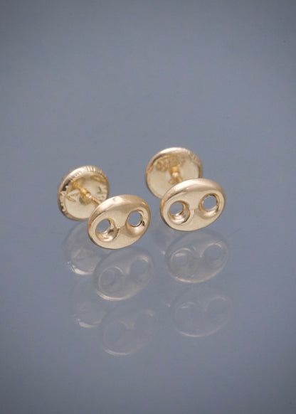 Topos Gc Liso 0.55gr / 0.5cm / 6.4mm — Oro Amarillo