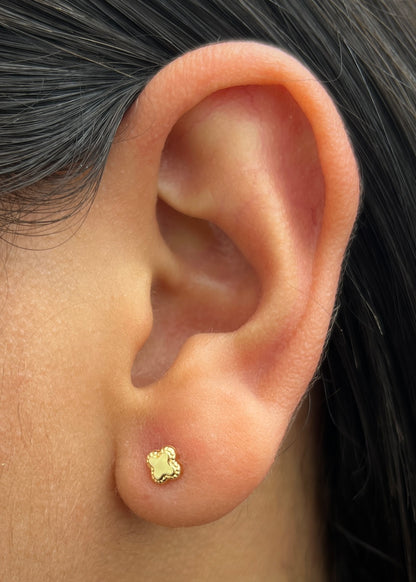 Topos Lucky Clover 0.4gr / 0.4cm / 4.4mm — Oro Amarillo