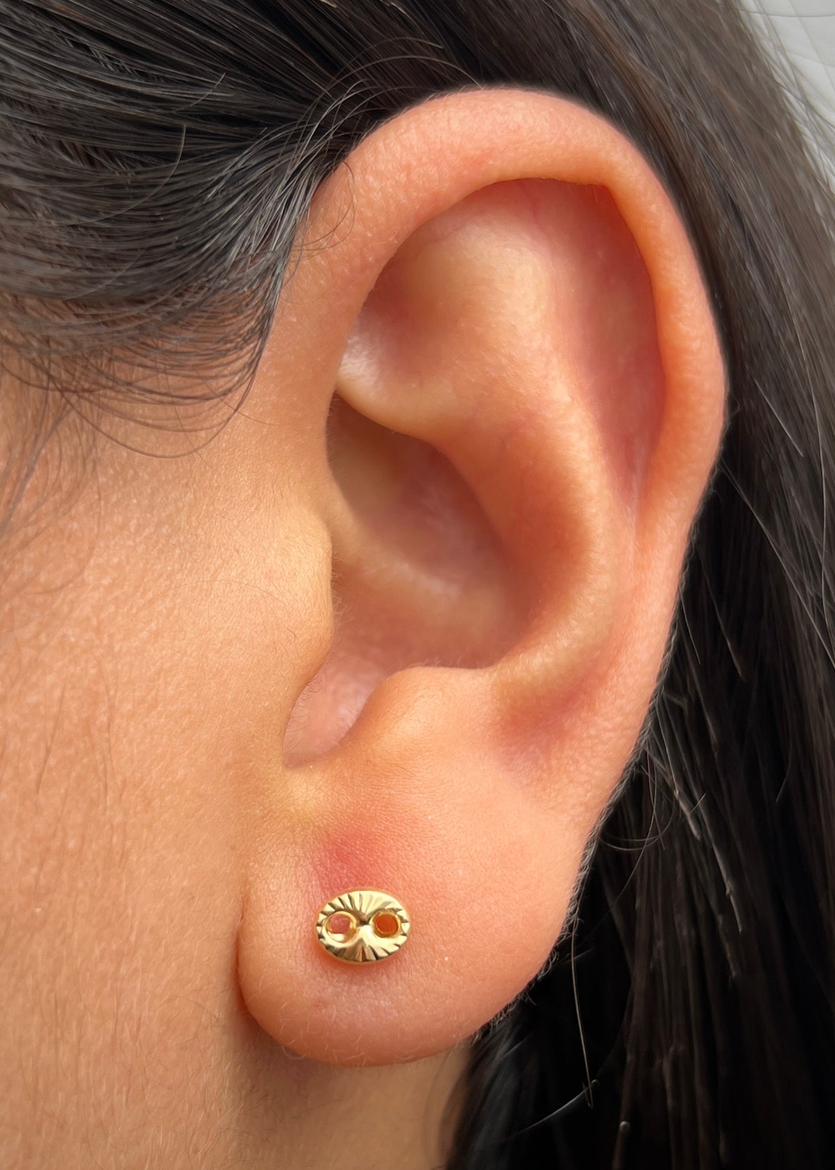 Topos Gc Diamantados 0.55gr / 0.4cm / 5.9mm — Oro Amarillo