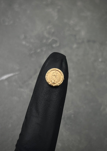 Herraje virgen de guadalepe 0.3gr / Largo 0.8cm / Oro Amarillo Nac B