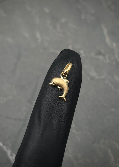 Dije delfin 0.3gr / Largo 1.5cm / Oro Amarillo Nac P