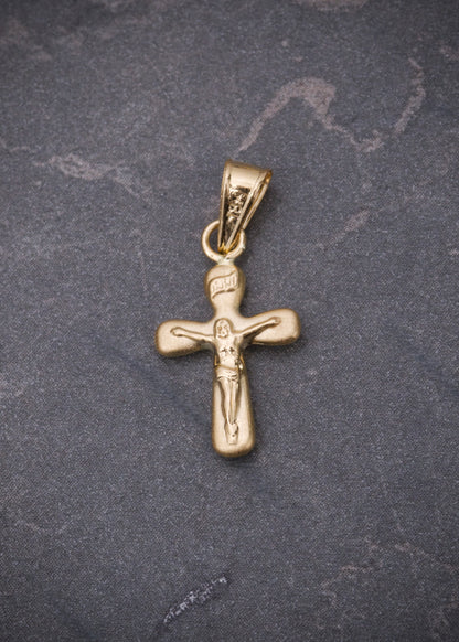 Dije cristo 0.35gr / Largo 2cm / Oro Amarillo Nac P