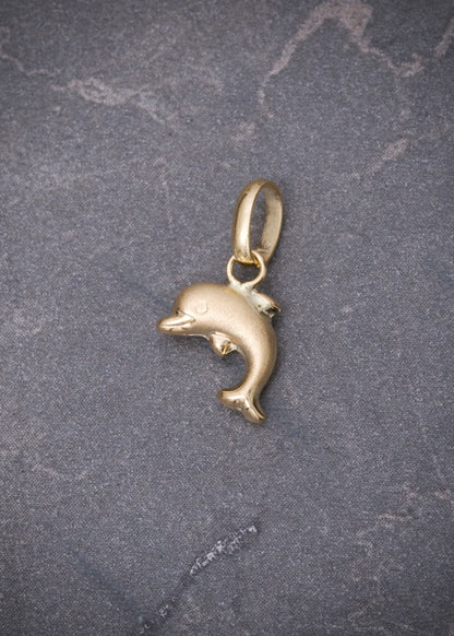 Dije delfin 0.3gr / Largo 1.5cm / Oro Amarillo Nac P