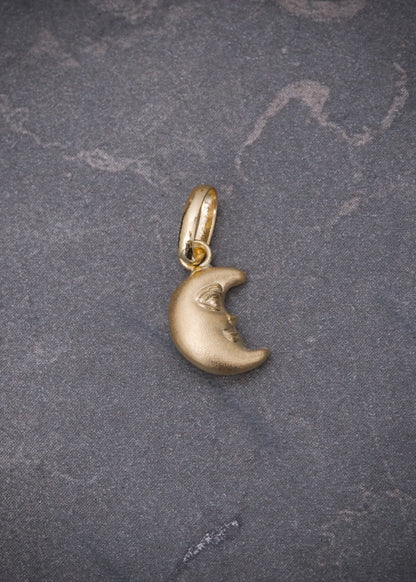 Dije luna 0.35gr / Largo 1.6cm / Oro Amarillo Nac P