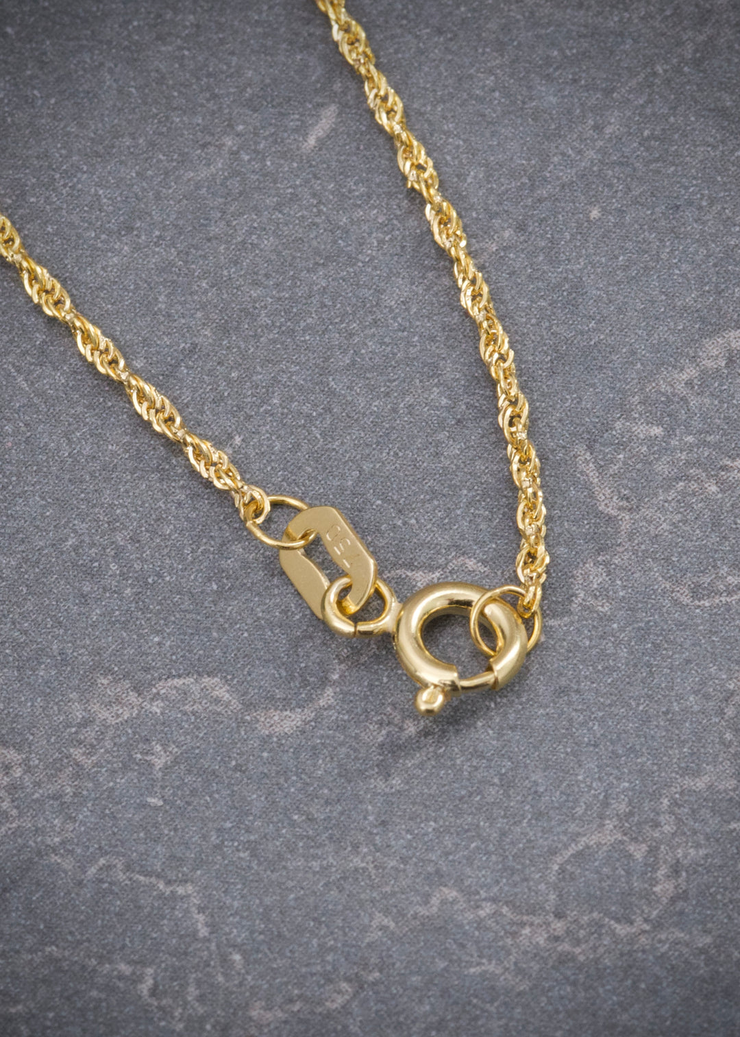Cadena Lazo 1.5gr / 60cm / 1.4mm — Oro Amarillo