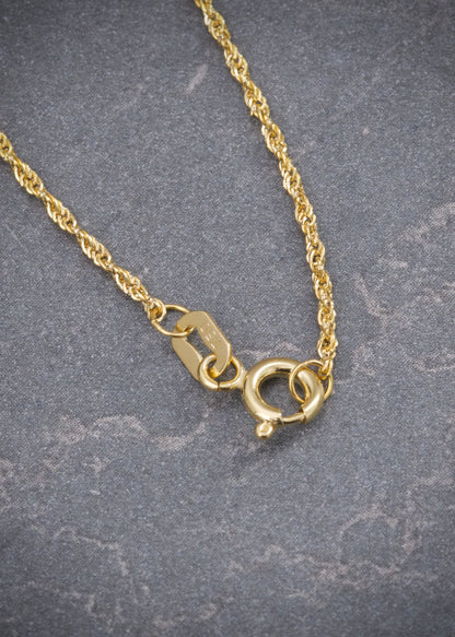 Cadena Lazo 1.55gr / 60cm / 1.4mm — Oro Amarillo