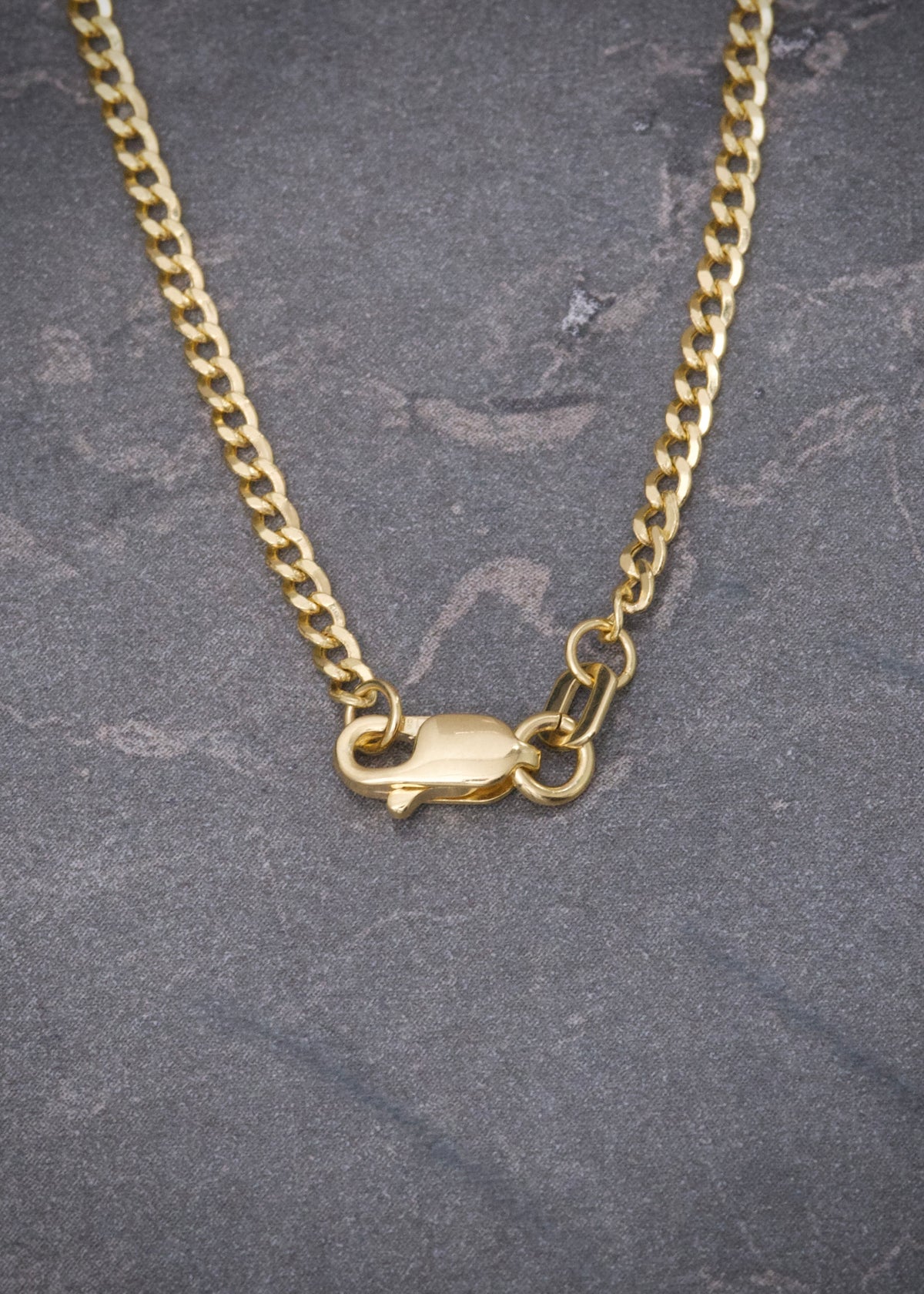 Cadena Cubana 2.8gr / 60cm / 1.9mm — Oro Amarillo