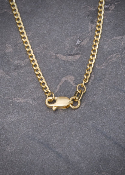 Cadena Cubana 2.8gr / 60cm / 1.9mm — Oro Amarillo