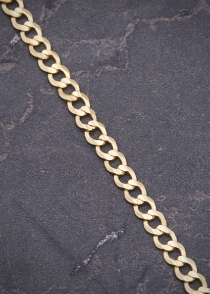 Pulso cubano 4.2gr / Largo 19.5cm / Oro Amarillo italy +2 B