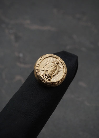 Herraje virgen de guadalupe 0.6gr / Largo 1.1cm / Oro Amarillo Nac B