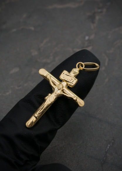 Dije cristo 1gr / Largo 3.3cm / Oro Amarillo Nac P