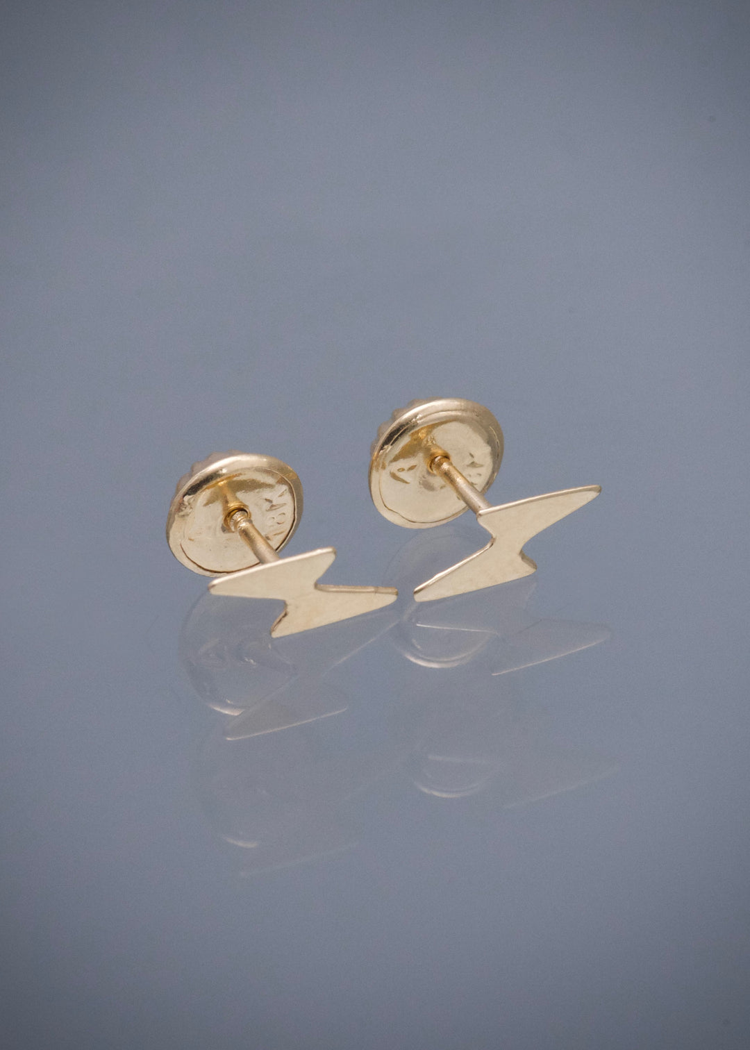 Topos Rayo Liso 0.45gr / 0.8cm / 3.3mm — Oro Amarillo
