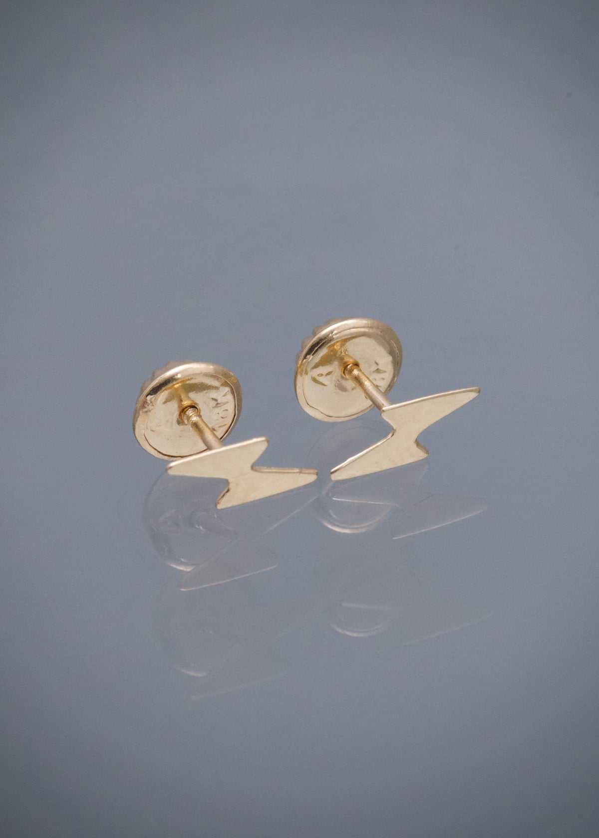 Topos Rayo Liso 0.4gr / 0.8cm / 3.3mm — Oro Amarillo
