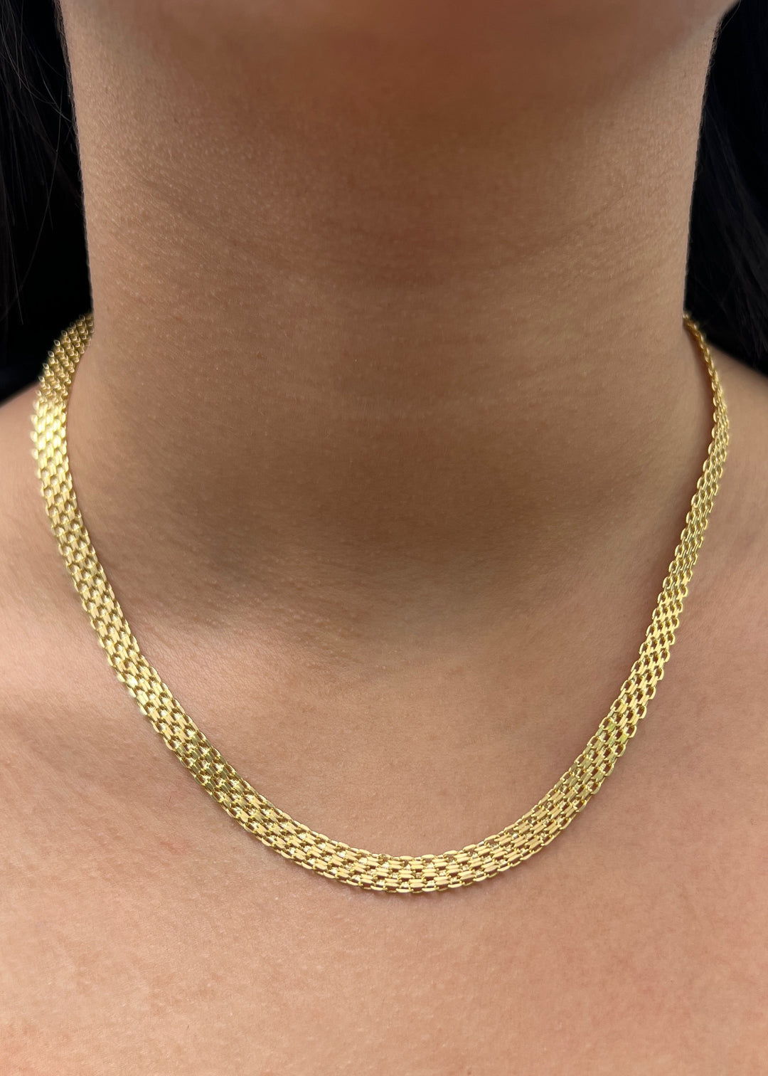 Cadena China 7.4gr / 45cm / 5.8mm — Oro Amarillo