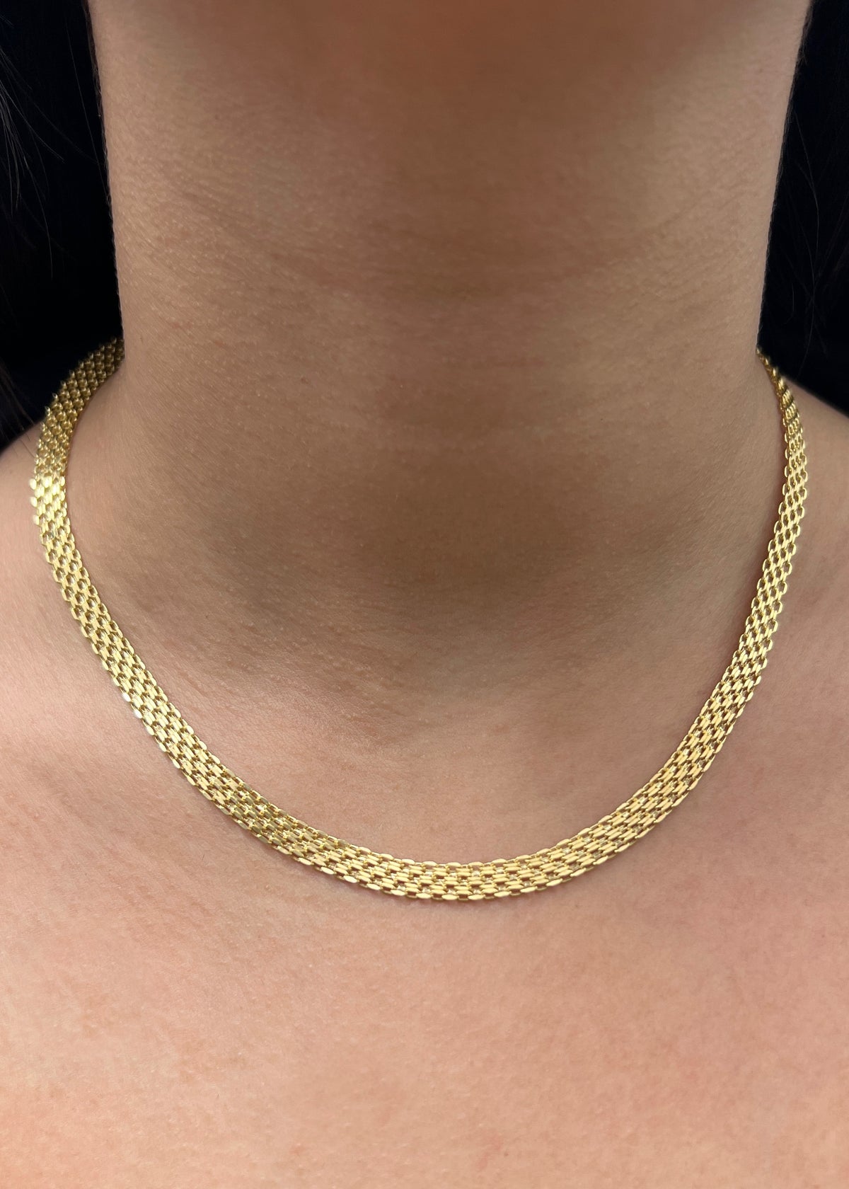 Cadena China 7.4gr / 45cm / 5.7mm — Oro Amarillo