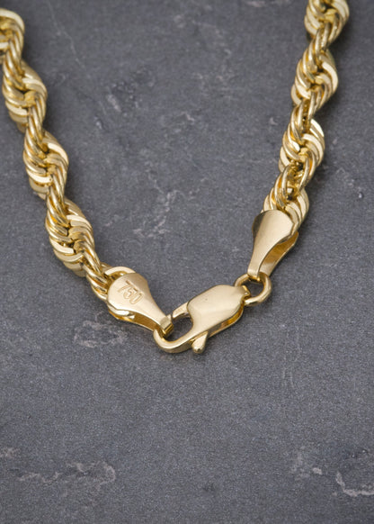 Cadena Lazo 13.35gr / 60cm / 4.9mm — Oro Amarillo