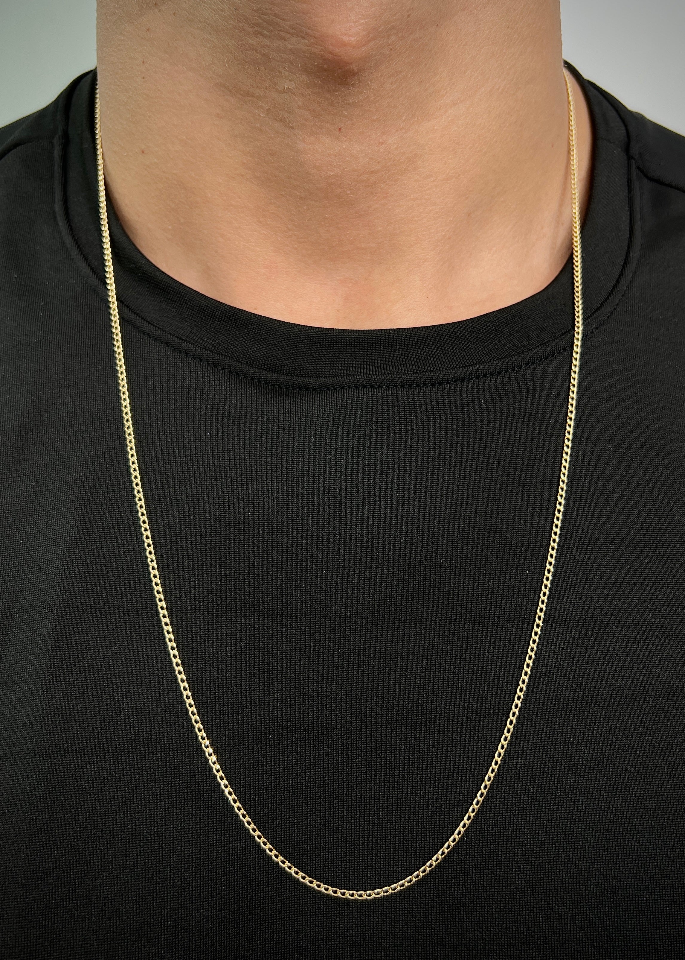 Cadena cubana 2.5gr / Largo 70cm / Oro Amarillo italy +2 M