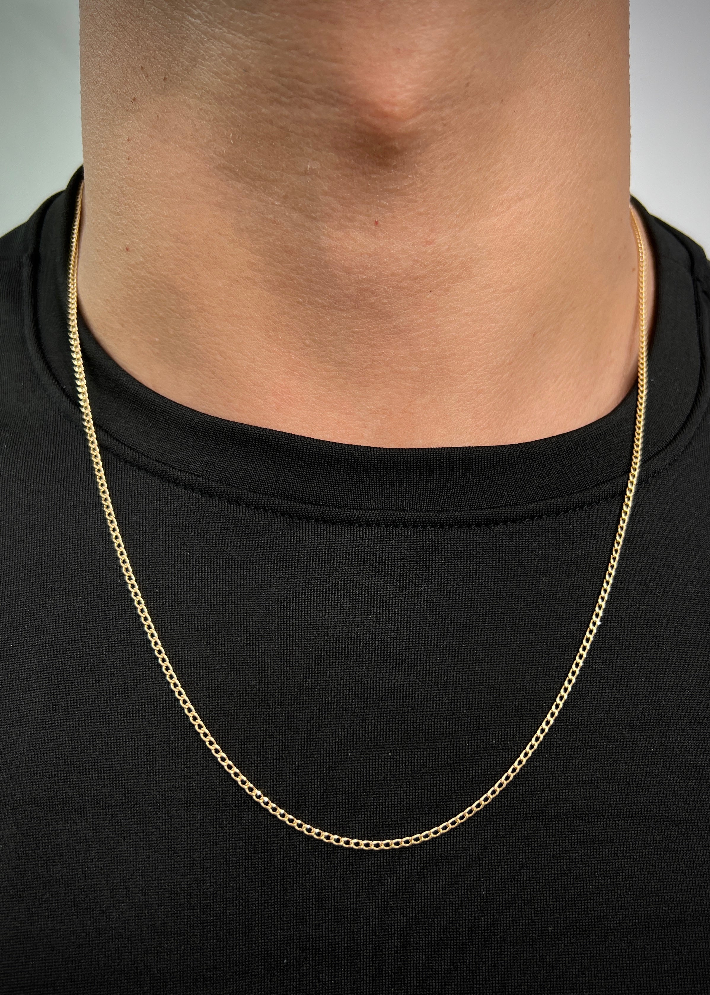 Cadena cubana 2.15gr / Largo 60cm / Oro Amarillo italy +2 P