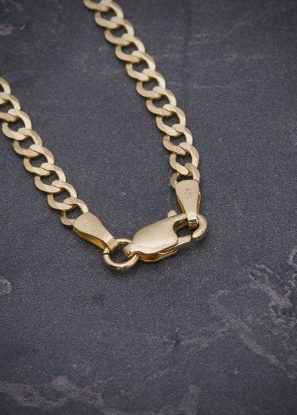 Pulso cubano 4.2gr / Largo 19.5cm / Oro Amarillo italy +2 B