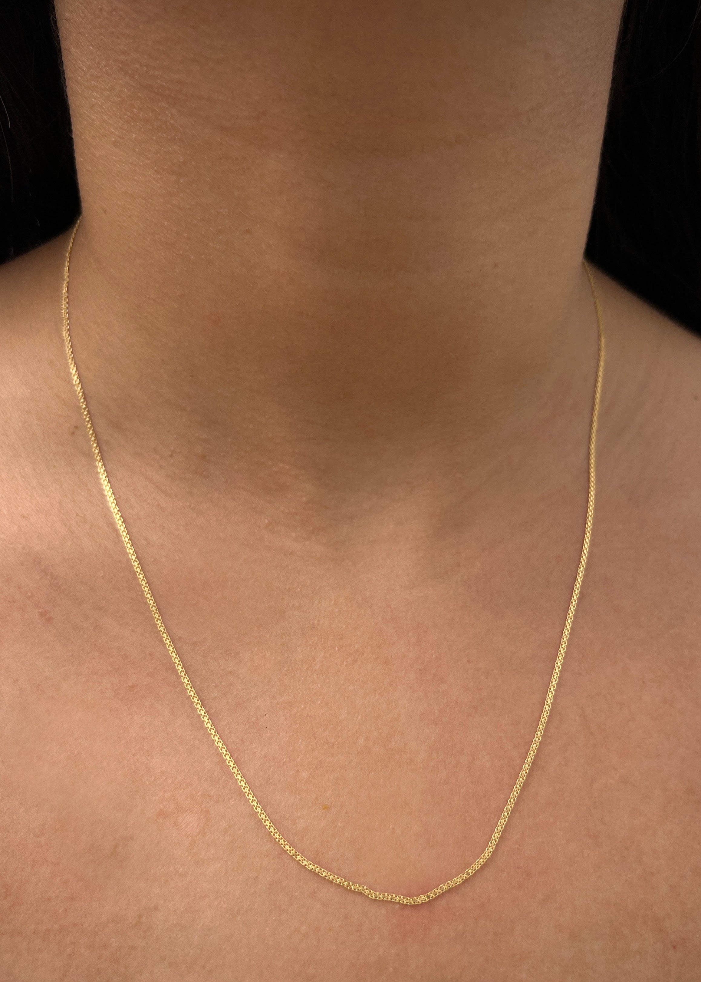 Cadena china 1.95gr / Largo 50cm / Oro Amarillo italy +2*