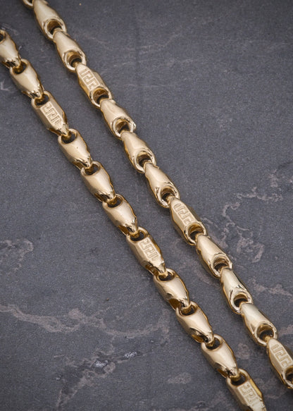 Cadena rustica 16.6gr / Largo 60cm / Oro Amarillo Nac*