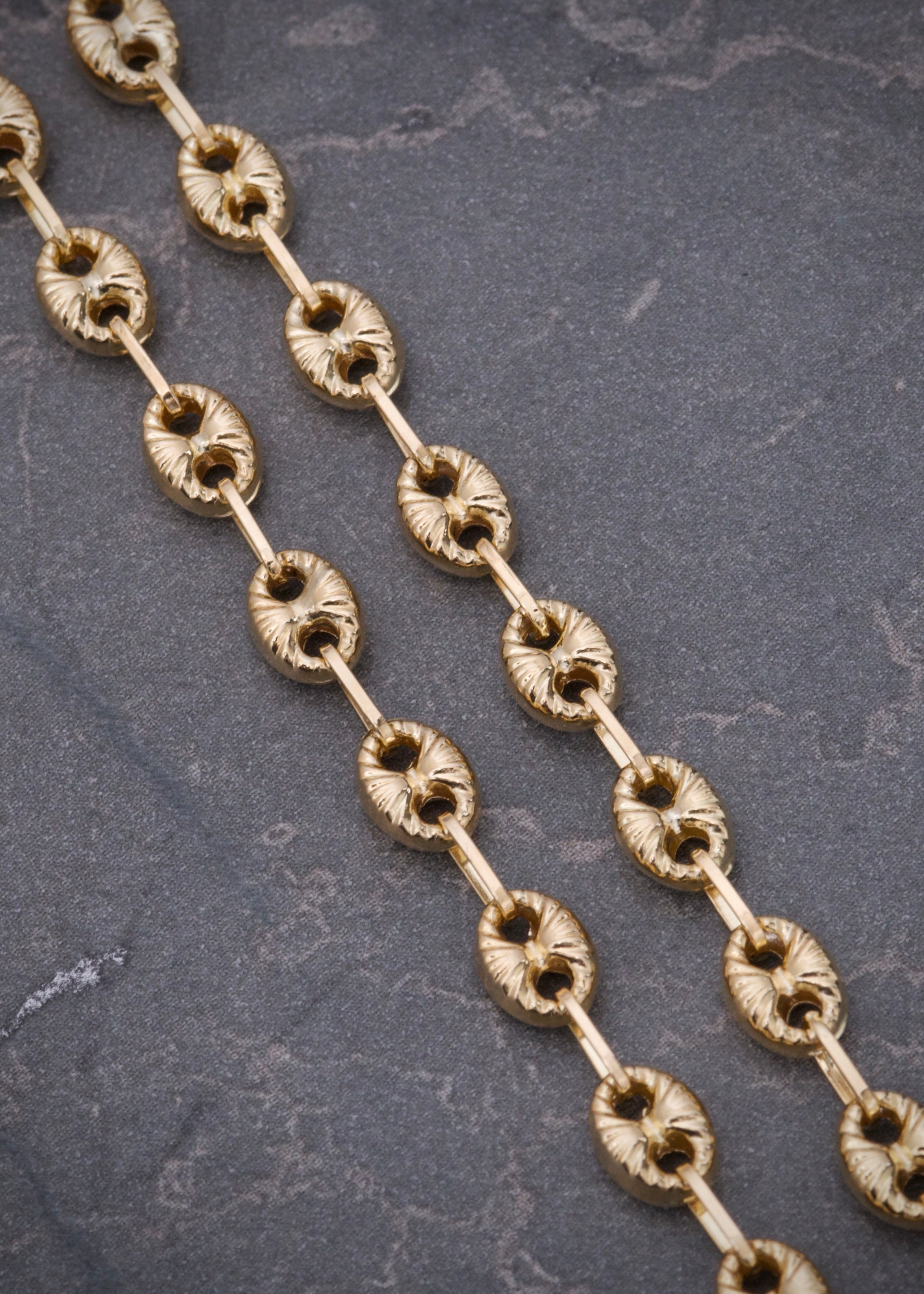 Cadena gc diamantada 8.7gr / Largo 50cm / Oro Amarillo Nac*