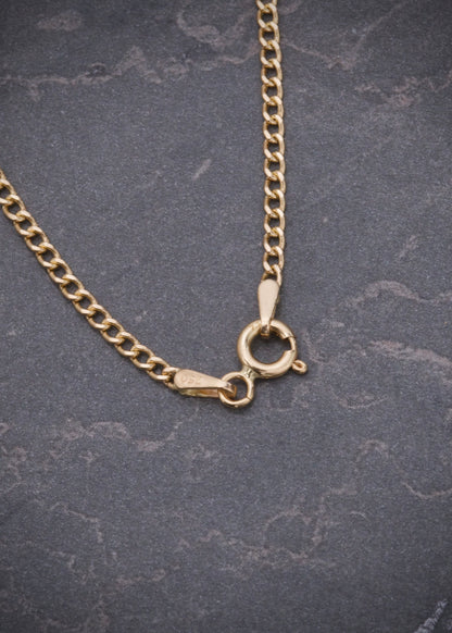 Cadena cubana 2.15gr / Largo 60cm / Oro Amarillo italy +2 P