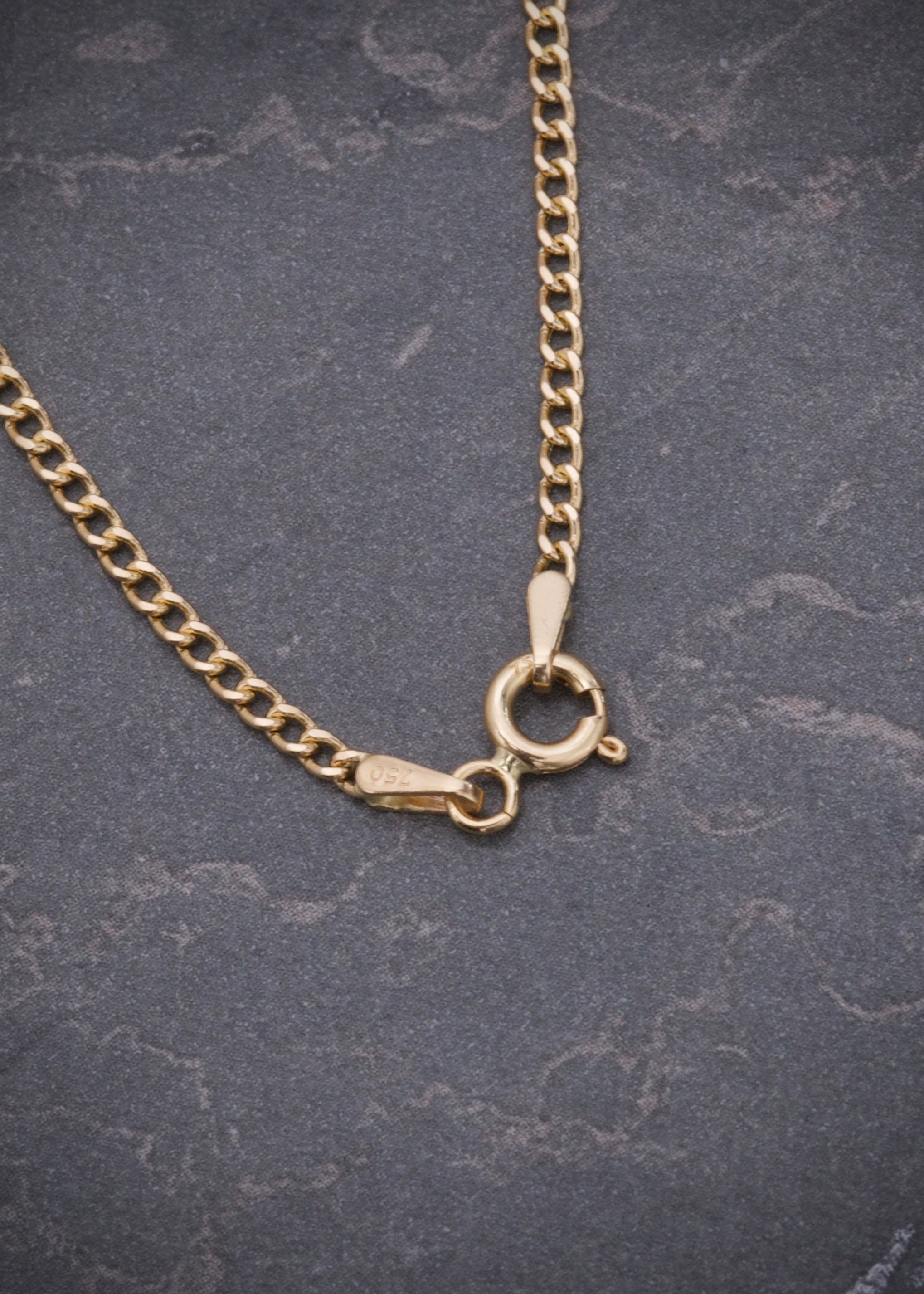 Pulso cubano 0.9gr / Largo 18cm / Oro Amarillo italy +2 P