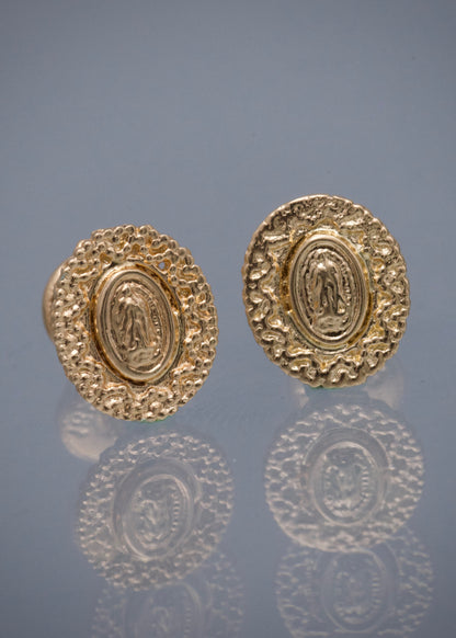 Topos virgen de guadalupe 1.2gr / Largo 0.9cm / Oro Amarillo Nac M