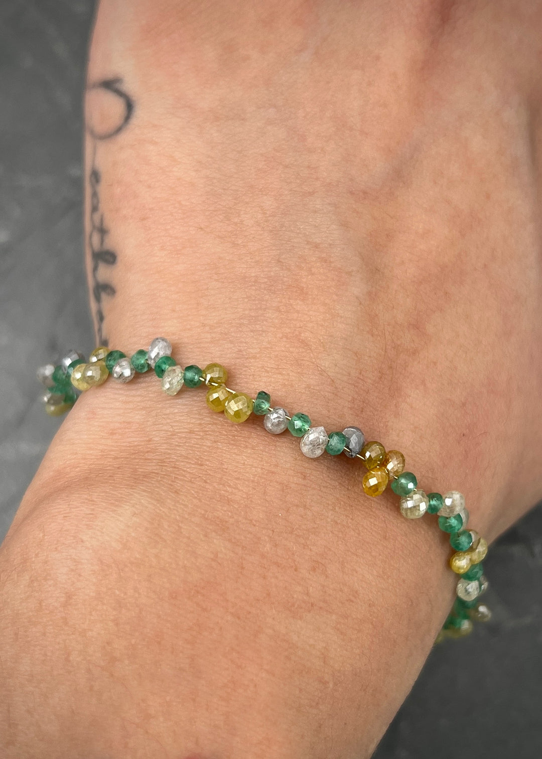 Pulsera energetica 0.3gr — Oro Amarillo