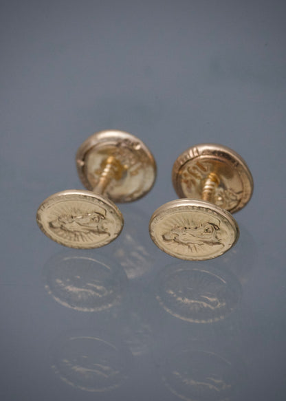 Topos virgen de guadaLupe 0.55gr / Largo 0.6cm / Oro Amarillo Nac M