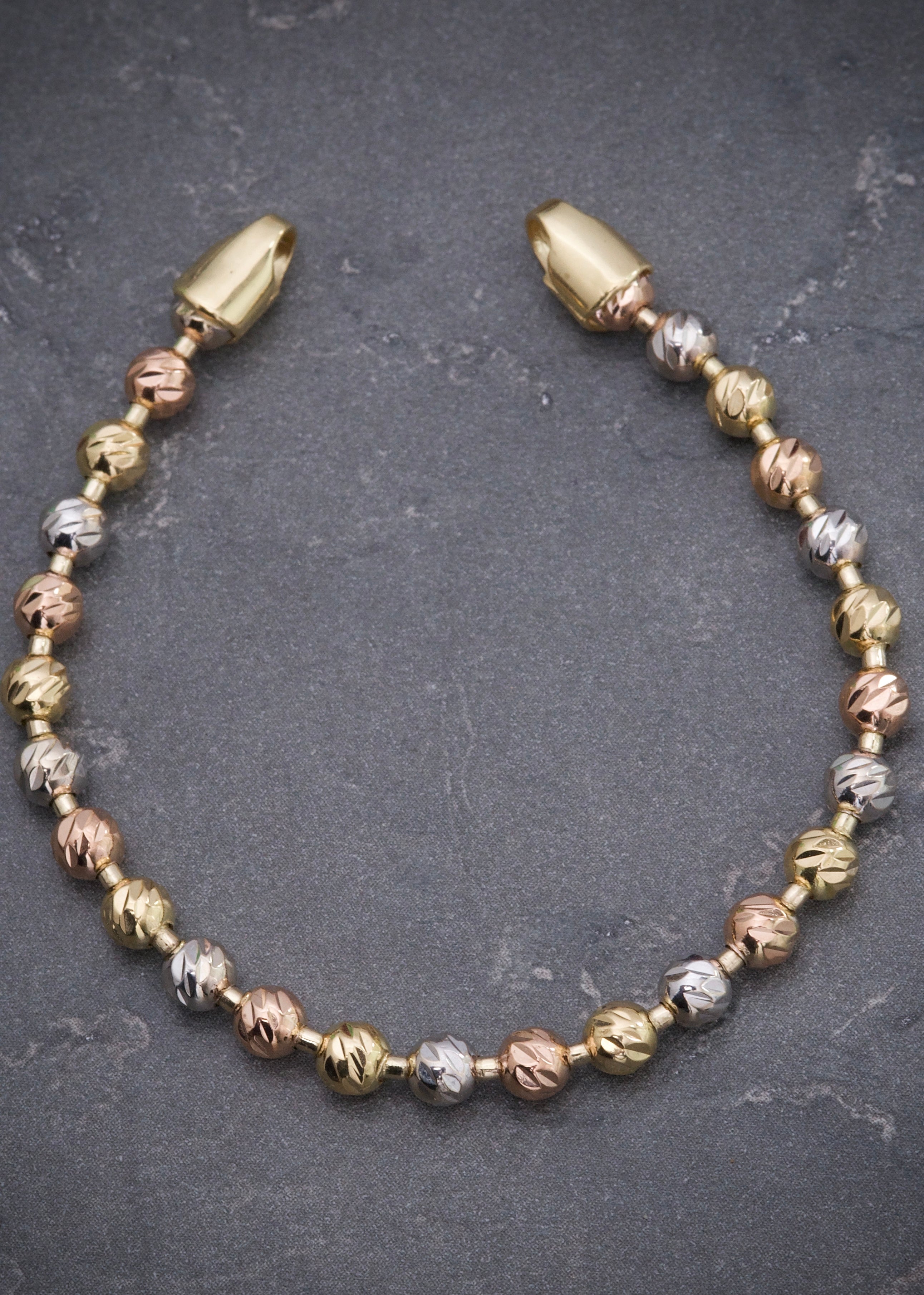 Herraje retazo militar diamantado 4mm 6.75gr / Largo 13.7cm / Tres Oros Nac B