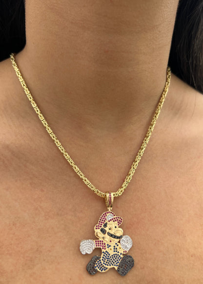 Dije Mario Bross 9.8gr / 4.8cm / 32mm — Oro Amarillo