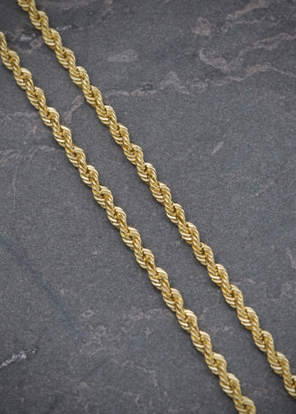 Cadena Lazo 2.7gr / 45cm / 2.4mm — Oro Amarillo