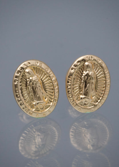 Topos Virgen de guadalupe 0.75gr / Largo 0.9cm / Oro Amarillo Nac B