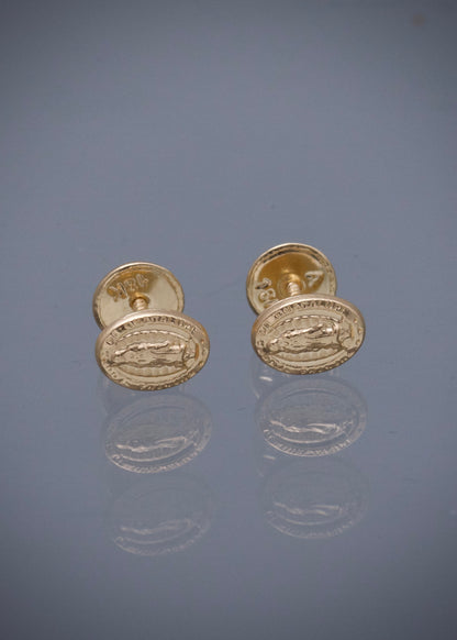 Topos virgen de guadalupe 0.55gr / Largo 0.7cm / Oro Amarillo Nac*