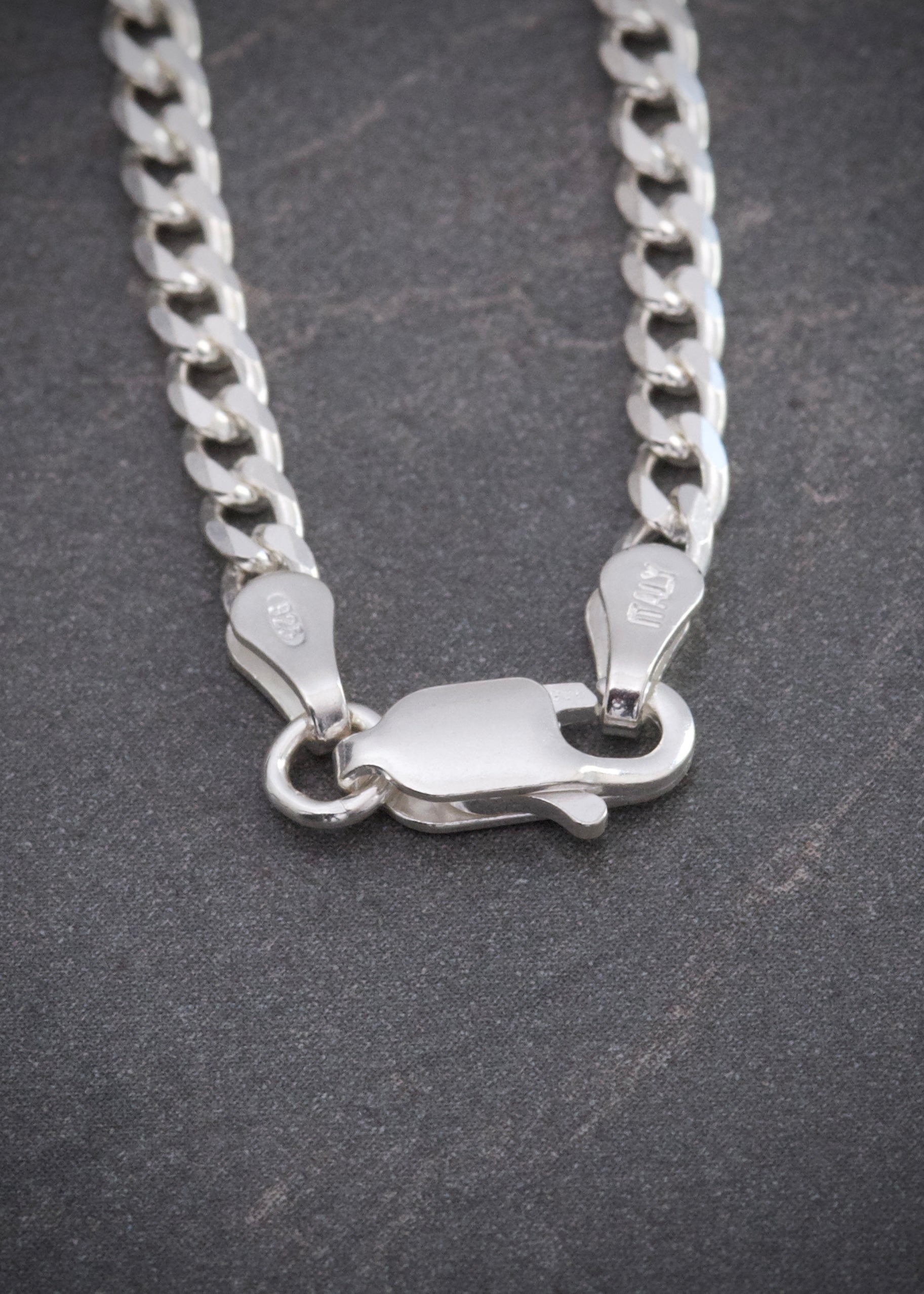 Cadena cubana 10.25gr / Largo 60cm / Plata B