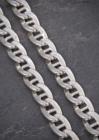 Cadena escalera 21.1gr / Largo 70cm / — — Plata