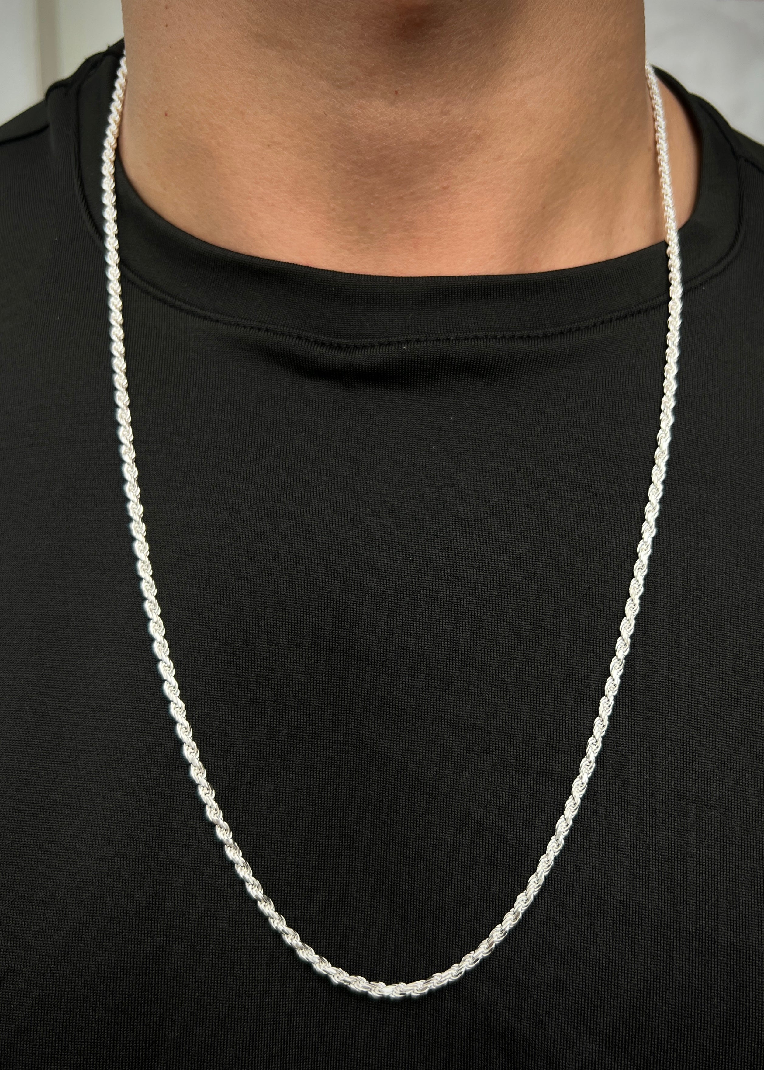 Cadena lazo 18.3gr / Largo 70cm / — — Plata