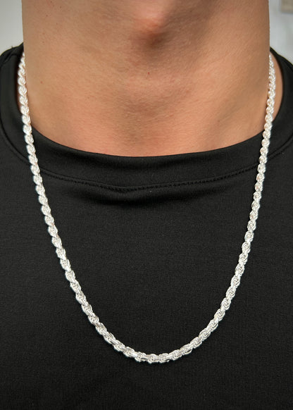 Cadena lazo 42.4gr / Largo 60cm / — — Plata