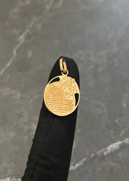Dije Jesus 2.15gr / 2.5cm / 15mm — Oro Amarillo