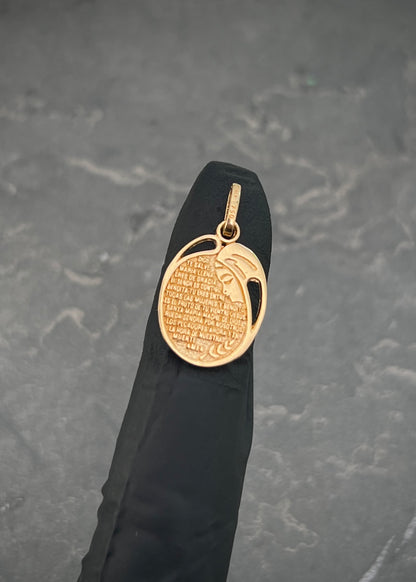 Dije Virgen Maria 1.65gr / 2.4cm / 13mm — Oro Amarillo
