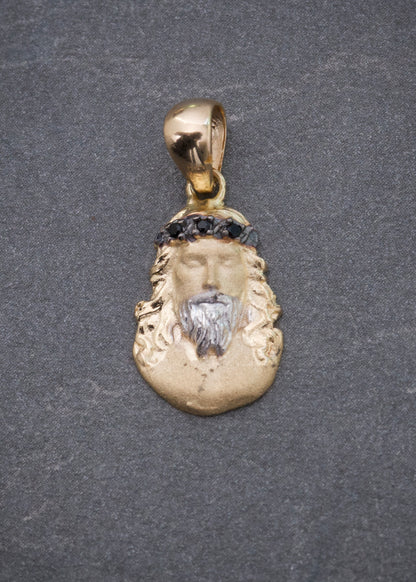 Dije Rostro de Jesus 1.65gr / 2.2cm / 10mm — Oro Amarillo
