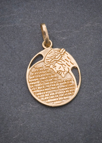 Dije Jesus 2.15gr / 2.5cm / 15mm — Oro Amarillo
