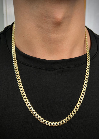 Cadena monaco 24.6gr / Largo 60cm / Oro Amarillo italy cte B
