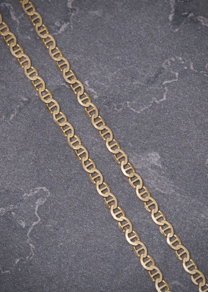 Cadena escalera 2.4gr / Largo 40cm / Oro Amarillo italy +3 M