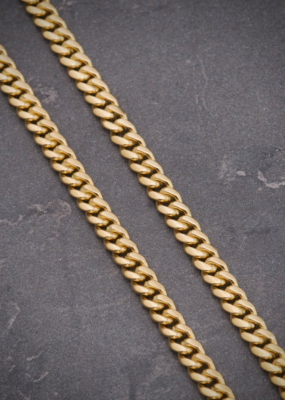 Cadena cubana 20.7gr / Largo 45cm / Oro Amarillo Nac M