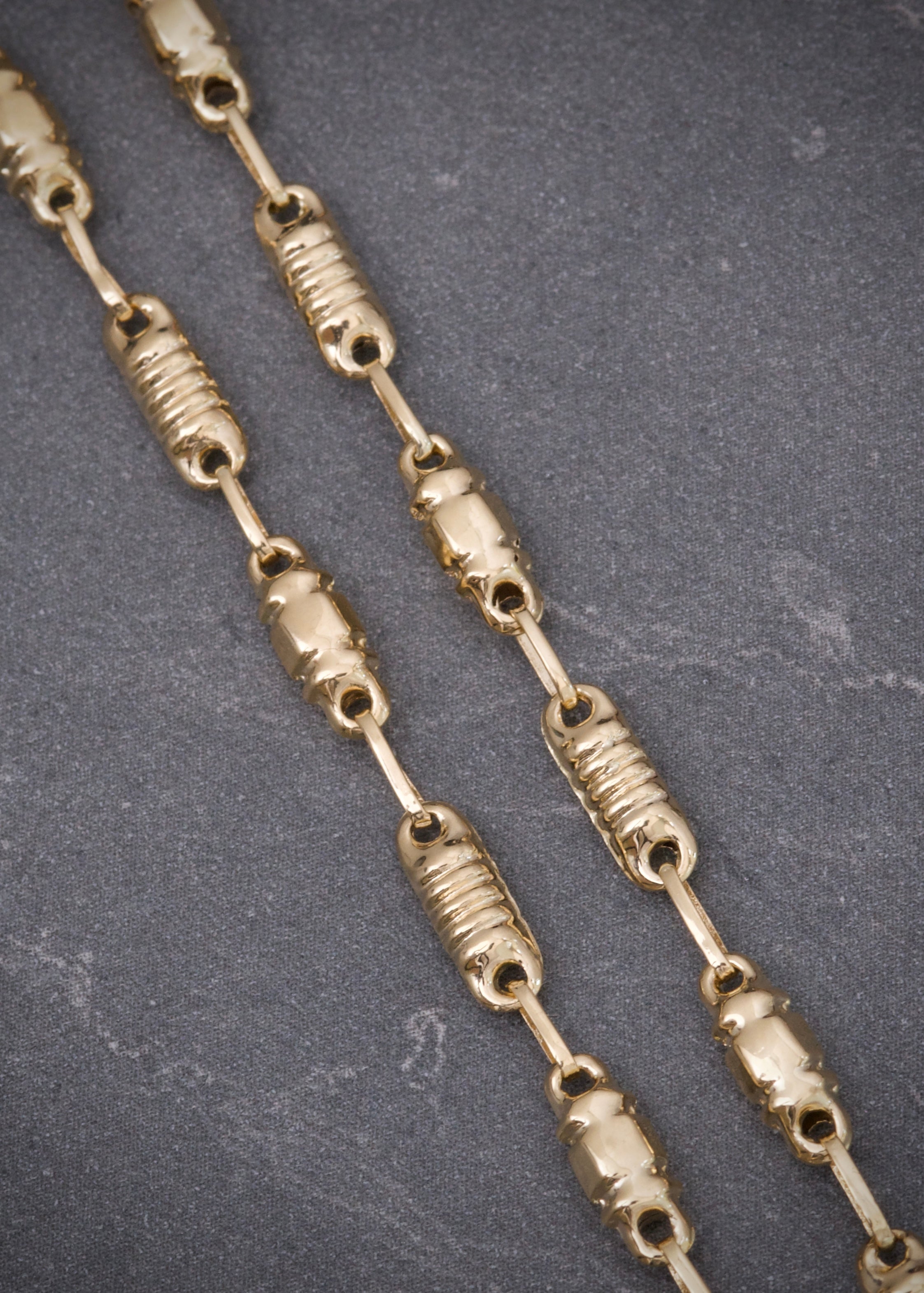 Cadena rustica 9.75gr / Largo 60cm / Oro Amarillo Nac B