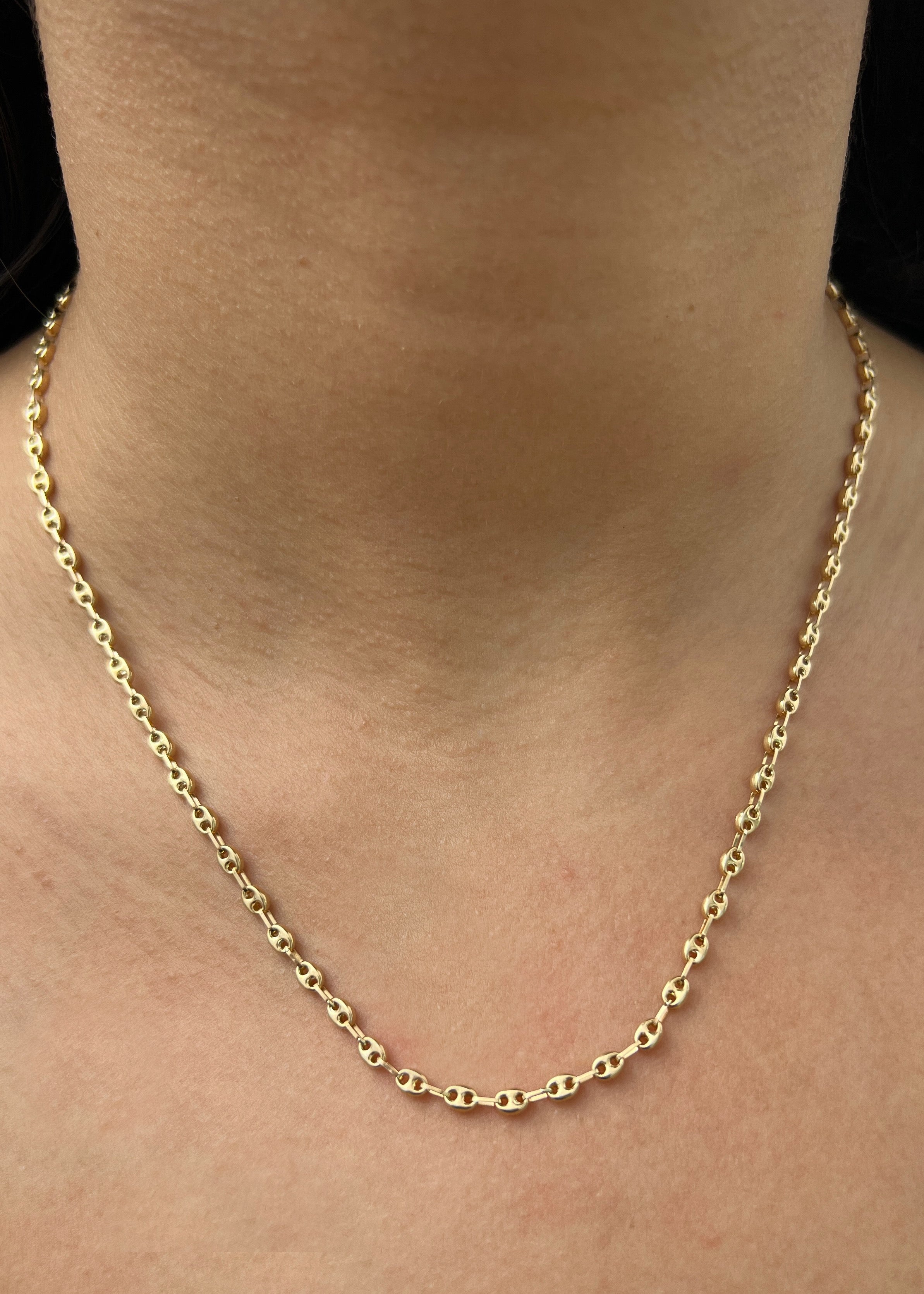 Cadena gc 4.9gr / Largo 45cm / Oro Amarillo Nac P